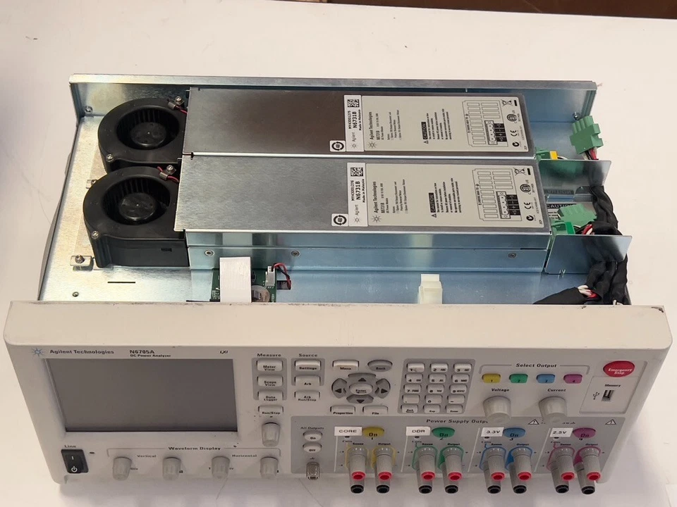 Agilent N6705A DC Power Analyzer with 3 Each N6731B DC Power Modules Installed - Image 4 of 4