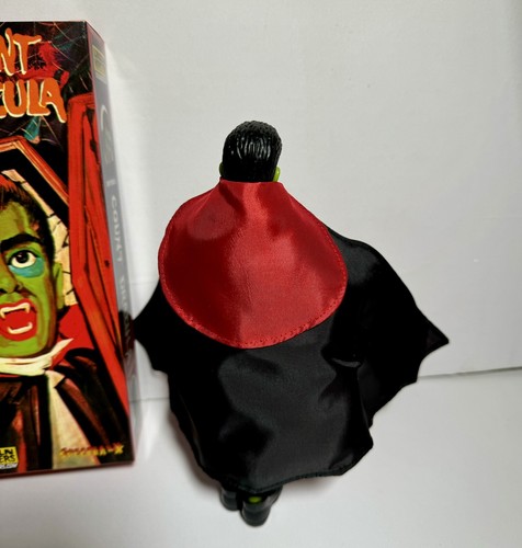 Lincoln Monsters Evil Dracula 8” Action Figure U.S Import Like Mego Spectra X - Picture 3 of 7