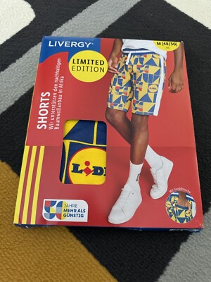 Lidl Shorts 50 Jahre Limited Edition - Größe M ( 48/50)