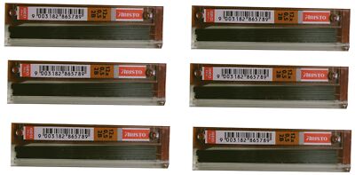 6 x 12 Minen Aristo  GEOtec  Polymer Druckbleistift Feinminen Minen  0,5 mm 2B