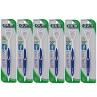 6 Pack Gum Dual-action Tongue Cleaner, Colors May Vary on sale 6 Pack Gum Dual-action Tongue Cleaner, Colors May Vary on sale