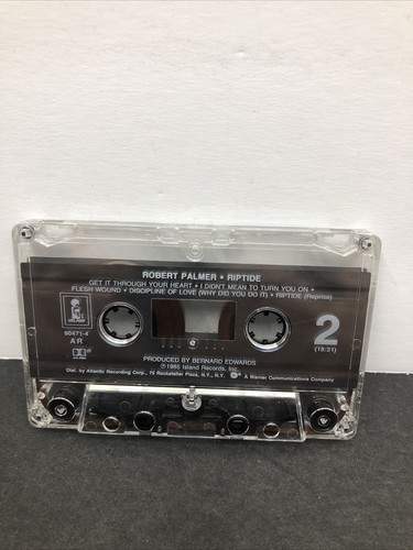 ROBERT PALMER HEAVY NOVA 1988 VINTAGE CASSETTE TAPE USED - Picture 5 of 5