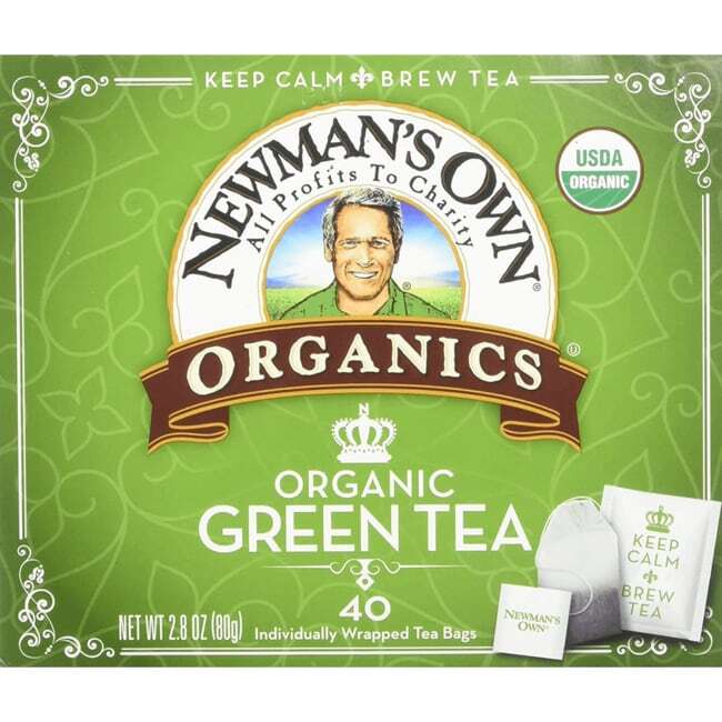 Органический зеленый чай Newmans Own Organics 40 пакетиков 1990₽