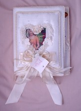 Elegant Wedding Guest Book with Pen