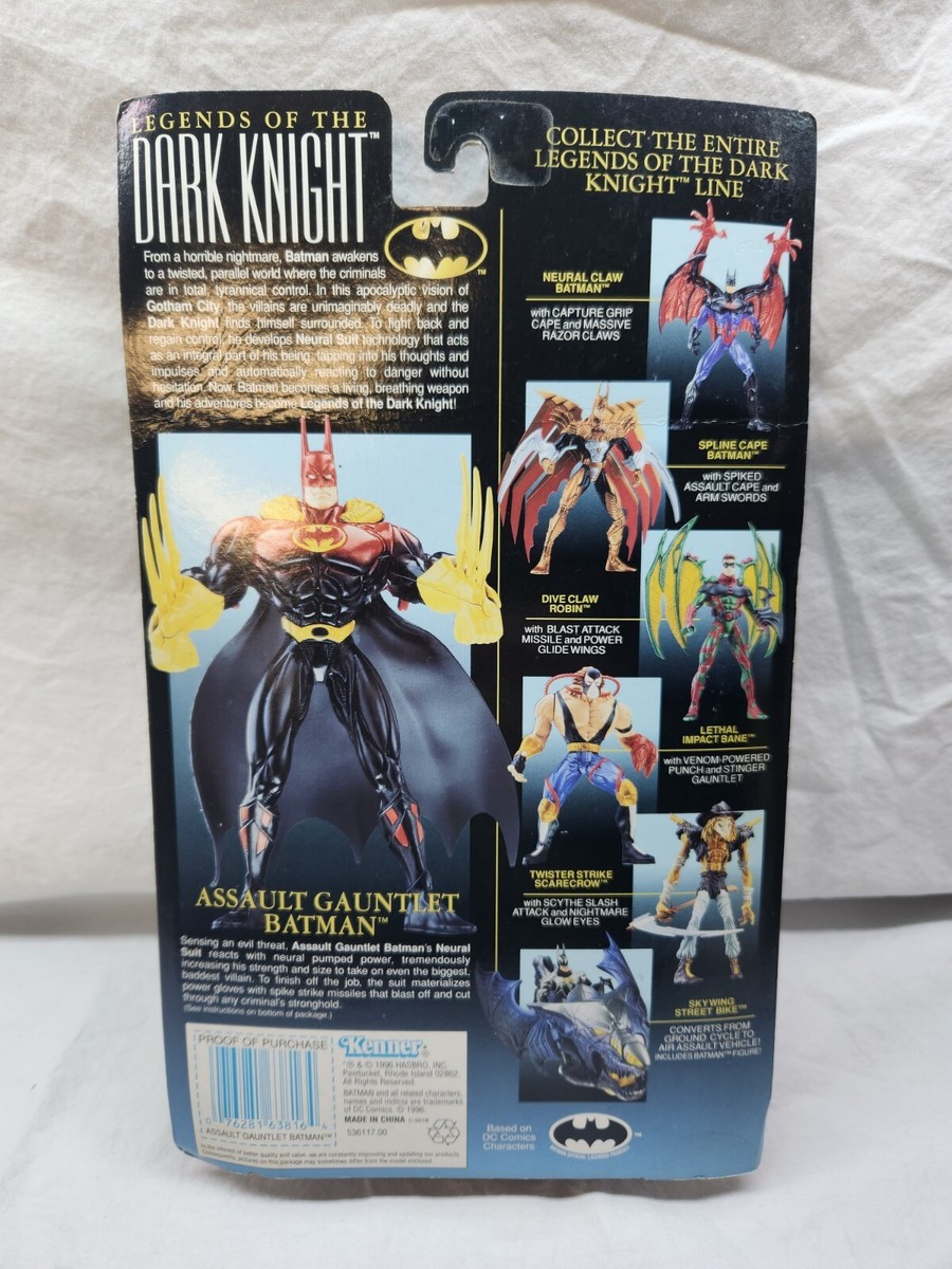 Legends of The Dark Knight ASSAULT GAUNTLET BATMAN / アサルトガントレット　バットマン Legends Of The Dark Knight Assault Gauntlet Batman 6.5
