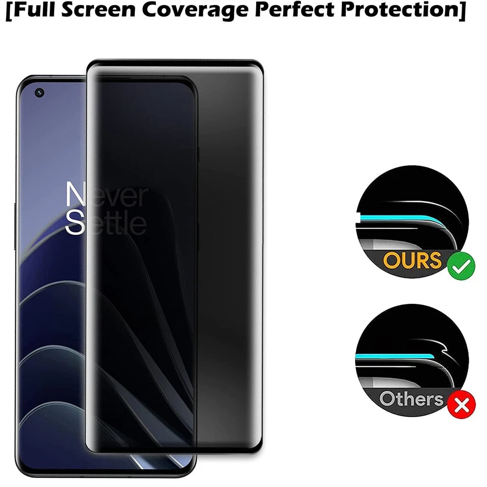 For OnePlus 13S 13T 13 13R 12 12R 11 Pro Privacy Tempered Glass Screen Protector - Image 4 of 4