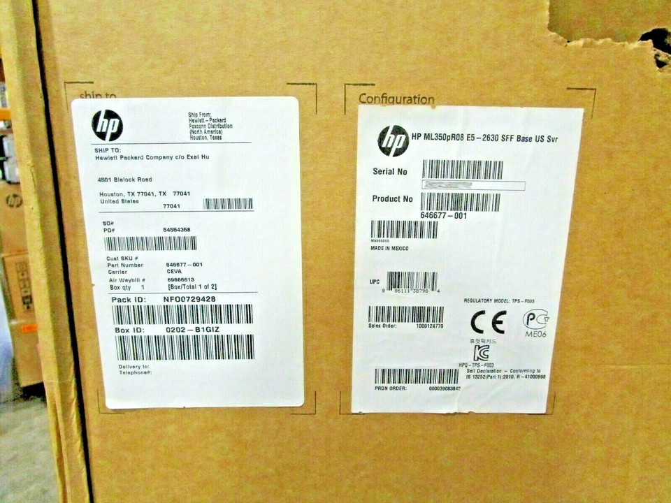 646677-001 HP Proliant Generation 8 ML350 Performance Server - Image 4 of 4