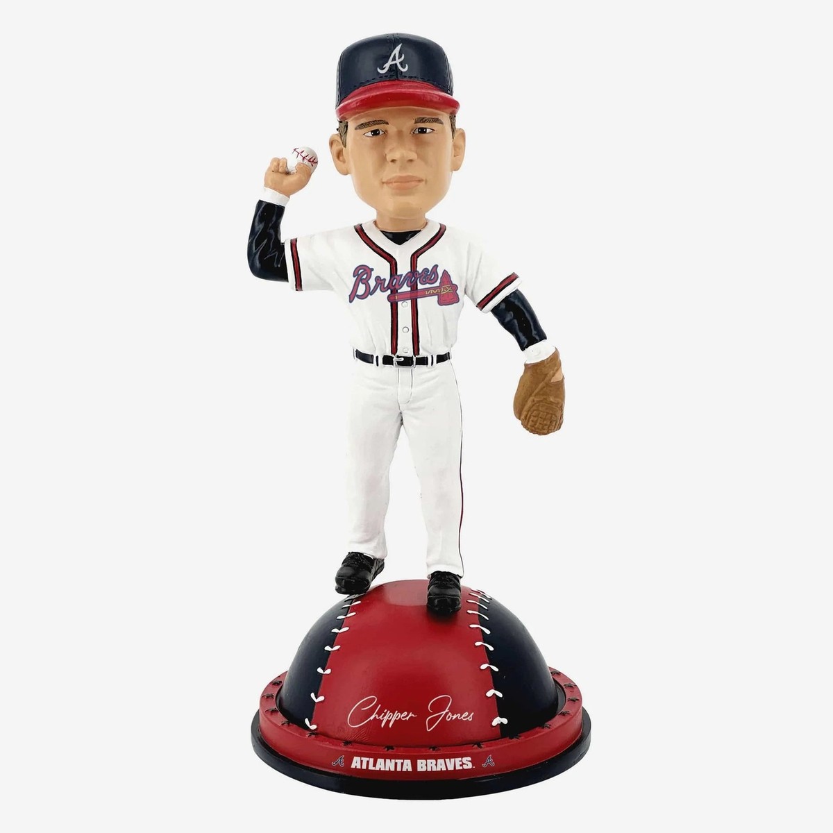 Chipper Jones Atlanta Braves Magnetic Stadium Base