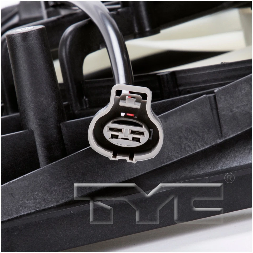 Para 2007-2012 Lexus ES350 radiador duplo e conjunto de ventilador condensador TYC 2008 2009 - Imagem 4 de 4