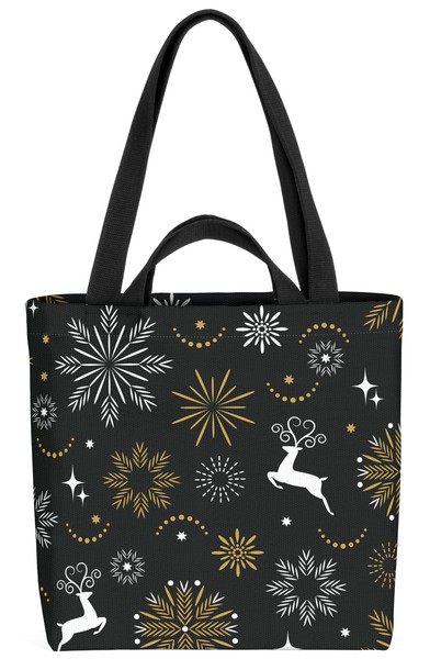 Winter Deko Rentier Stern Tasche Rentier Weihnachten Winter Dekoration Deko Ste-image