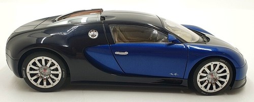 Autoart 1/18 Scale Diecast 70903 - Bugatti EB 16.4 Veyron Showcar - Blue/Blue - Bild 5 von 7