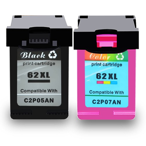 62XL Black Color Ink Cartridge FOR HP 