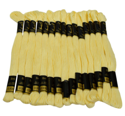 Anchor Threads Hand Floss Embroidery Skeins Hand Stranded Cotton Sweing,25 Pcs