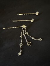 Stylish adorned baubled BOBBY PINS set