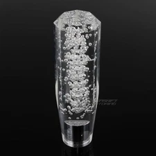JDM Universal Octagon Crystal VIP Style Manual MT Shifter Shift Knob 150mm CLEAR
