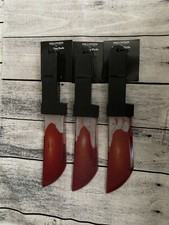 Bleeding Machete Bloody Knife Horror Halloween Costume Prop