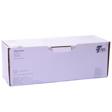 Tidi Poly Clear Disposable Dental Half Chair Covers, 27.5" x 24" - Box of 225