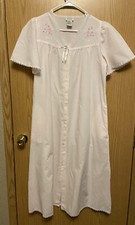 Vintage Barbizon Women's Small Nightgown House Coat Mid Length Lightweight Pink