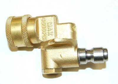 85.300.172 BE PRESSURE SUPPLY INC. 1/4'' PIVOT COUPLER, 90 DEGREES, 3 POSITIONS