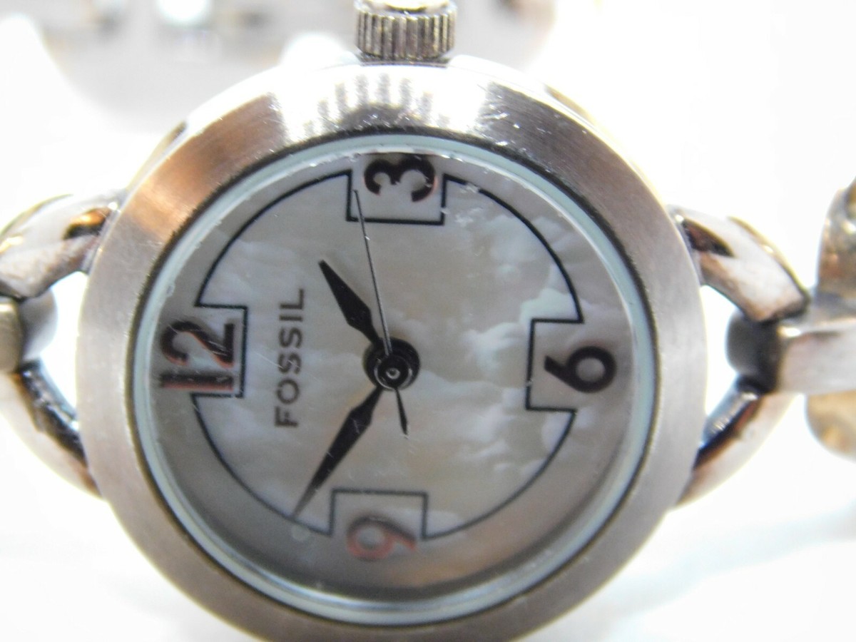 激レア☆FOSSIL f2 シークレットウォッチ　ジュエリーウォッチ Sleek Two-tone F2 Fossil Ladies' Watch, New Battery - Etsy