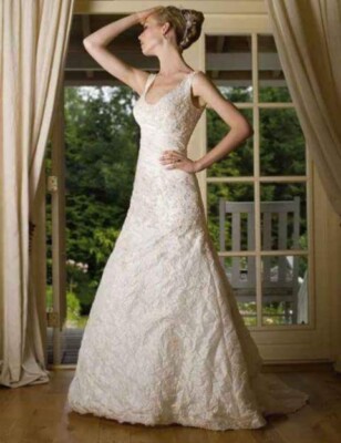 Neu Brautkleid Hochzeitskleid Sincerity Bridal Brautkleidung  Pailletten