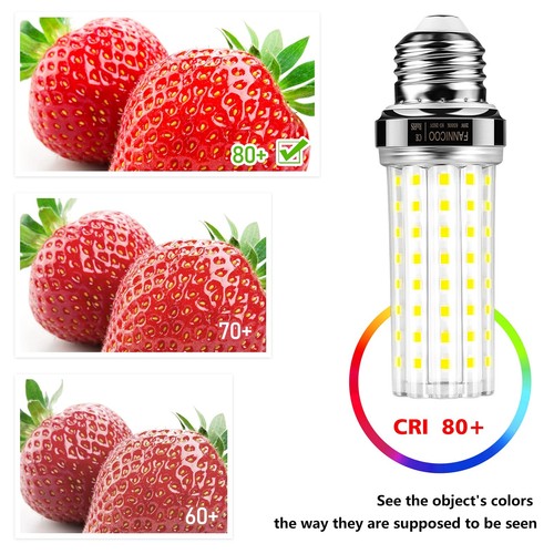 LED Corn Light Bulb 150W Equivalent 2000 Lumen 6500K Cool Daylight White 20W ... - Picture 5 of 7
