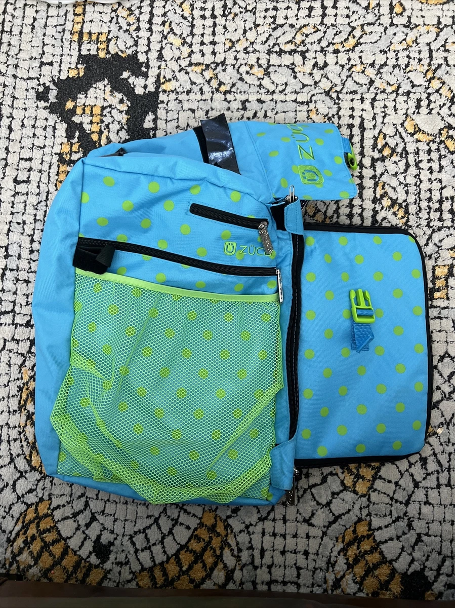 Zuca ORBZ Green Polka Dot Sport Insert Bag ONLY Frame Sold