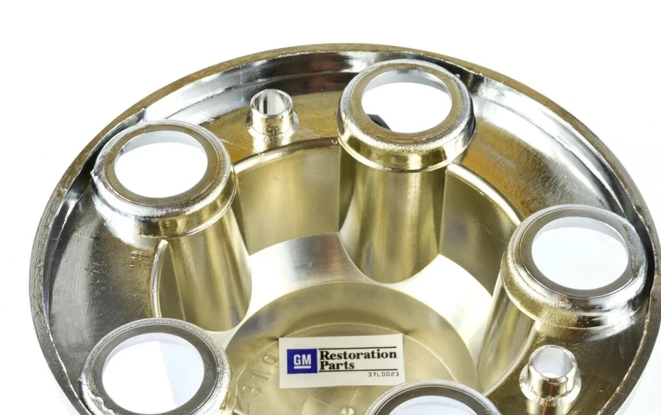NUEVO JUEGO DE TAPAS CENTRALES DE BUJE DE RUEDA RALLY GMC C15 C1500 JIMMY 5 TACOS 15" 15x8 15x7 Foto 3 de 4