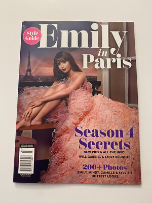 KM12) New Emily In Paris Fashion Outfit Style Guide Lily Collins Ashley Park