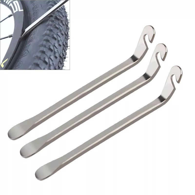 3pcs Metal Bicycle Tire Tyre lever Bike Cycling repair Opener Breaker Tools Set