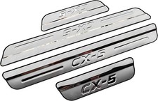 For Mazda Cx-5 2025 Accessories Car Door Sill Protector Scuff Plate Guard Cover For Mazda Cx-5 2025 Accessories Car Door Sill Protector Scuff Plate Guard Cover