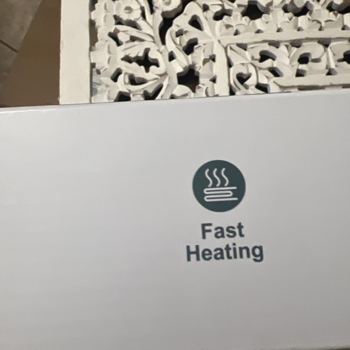 MaxKare Large Heating Pad for Back and Shoulders 24x33 Green Wearable Vest NEW - Afbeelding 4 van 8