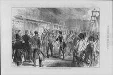 1875 BELLE ARTI Stampa antica - Repos Peintre Jehan-Georges Vibert Cavalletto Uomo (266)