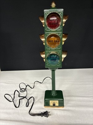 Vintage 1960s B&B Bar Open/Last Call/Closed Traffic Light Signal