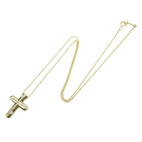 TIFFANY & CO Dots Collar Diamante Colgante 18KYG Oro Amarillo Usado Mujeres - Imagen 2 de 5