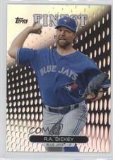 2013 Topps Finest Refractor RA Dickey #74 3bz