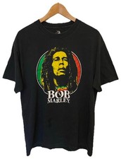 Zion Rootwear Bob Marley Shirt Rasta Reggae Black Size L