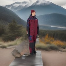 Ski Doo One Piece Suit Bc Series 3xl Brick Red