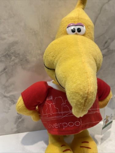 NEW LIVERPOOL LIVER BIRD PLUSH SOFT TOY CUDDLES TIME 13" W/ TAG GC3A - Picture 3 of 6