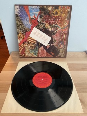 Santana Abraxas 1970 Columbia Record Album Vinyl LP Gatefold POSTER KC 30130