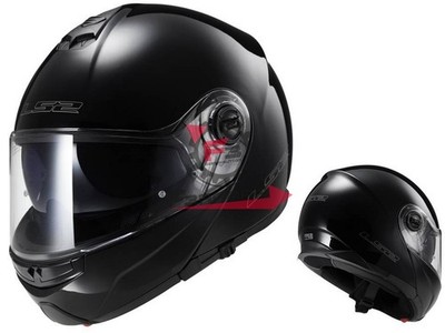 751.503251012L HELM LS2 FF325 STROBE -L- SCHWARZ GLÄNZEND