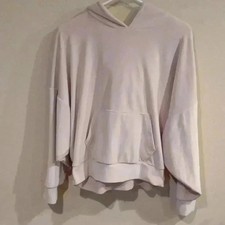 Women's American Eagle pale pink crop hoodie size med
