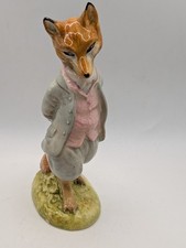 Beswick Pottery Beatrix Potter B.P. Foxy Whiskered Gentleman Figure No Damage