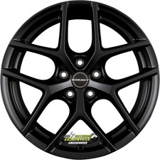 2x Borbet Y black matt 8x18 ET48 - LK5/112 ML66.6 Felge Alu