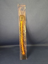 Orange and Black paracord survival bracelet Lootcrate Exclusive