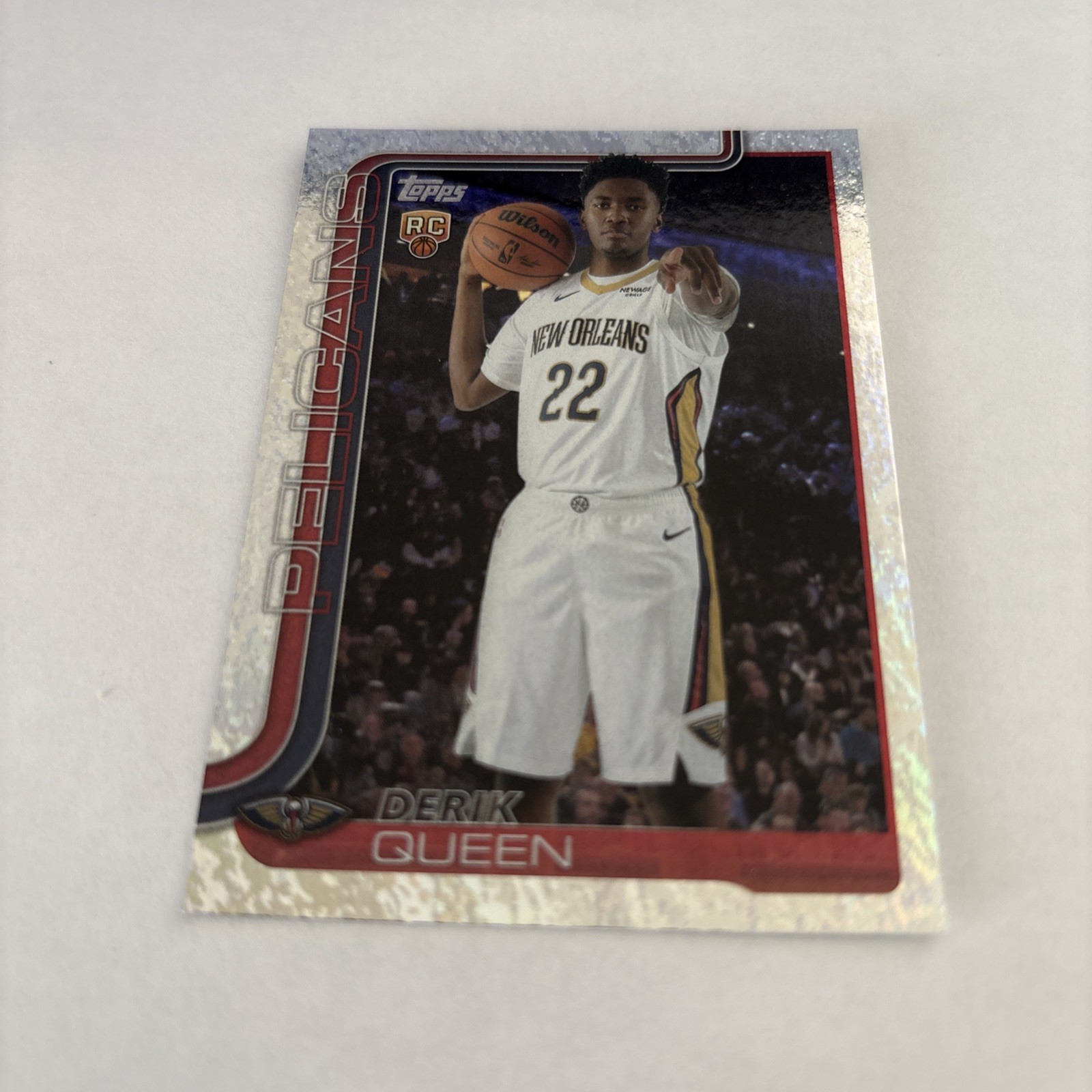 2025-26 Topps - Derik Queen #213 Sandglitter (RC)