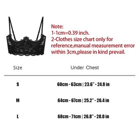 Sexy Womens Cupless Open Bra Bralette Lace Lingerie Underwear Half Cup Bra US
