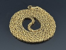 Königskette 585 Gold 14 Karat massiv unisex Goldkette 50,54g Halskette XXL