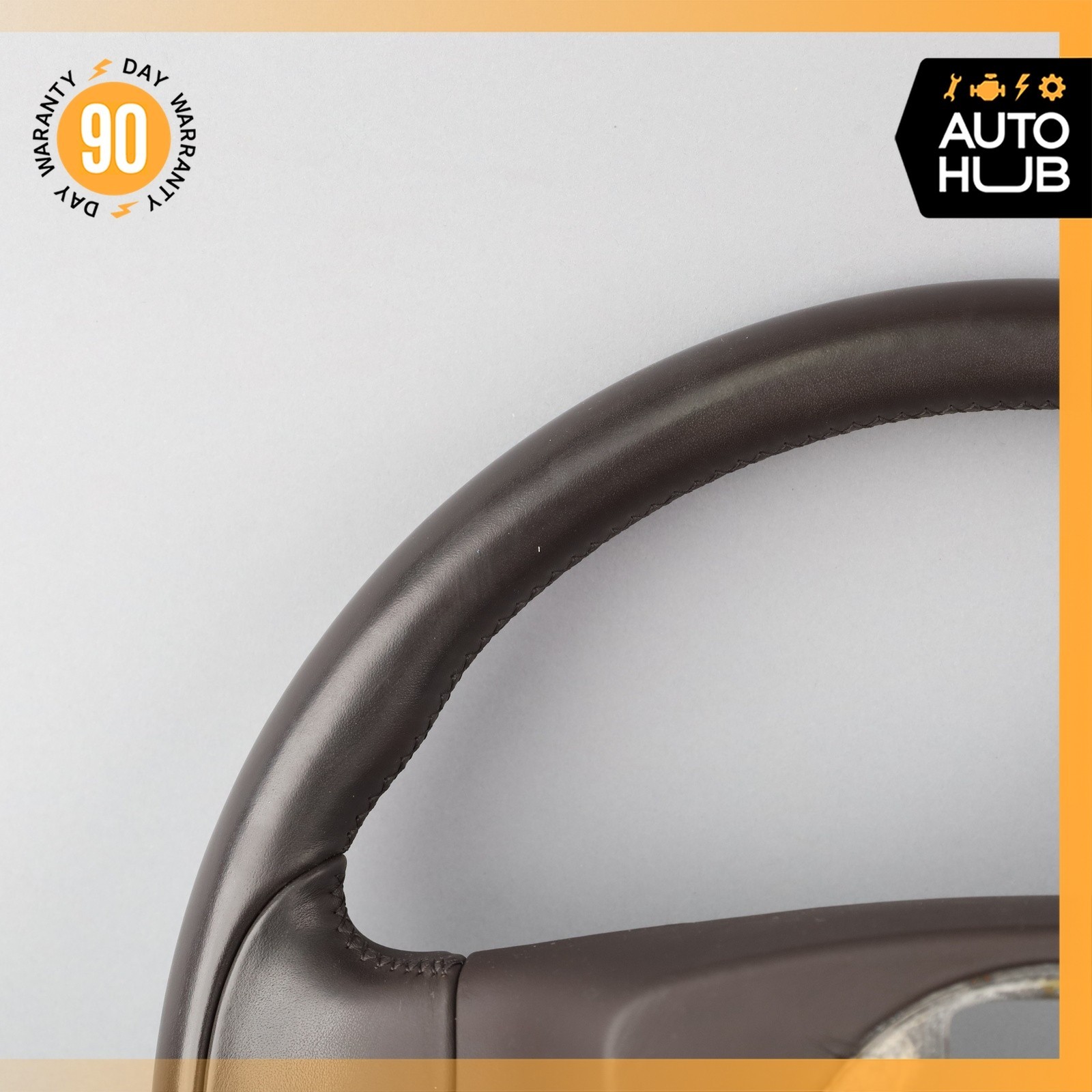 03-10 Bentley Continental GTC GT Flying Spur Driver Steering Wheel Brown OEM 43k