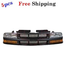 For 1998-2004 Chevrolet S10 Grille Headlight Corner Light Left Right Set Of 5 For 1998-2004 Chevrolet S10 Grille Headlight Corner Light Left Right Set Of 5